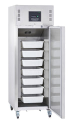 Sterling Pro SPR601FISH fish cabinet with door open showing seven drawers