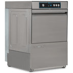 Blizzard STORM35DP commercial glasswasher with drain pump, angled front view