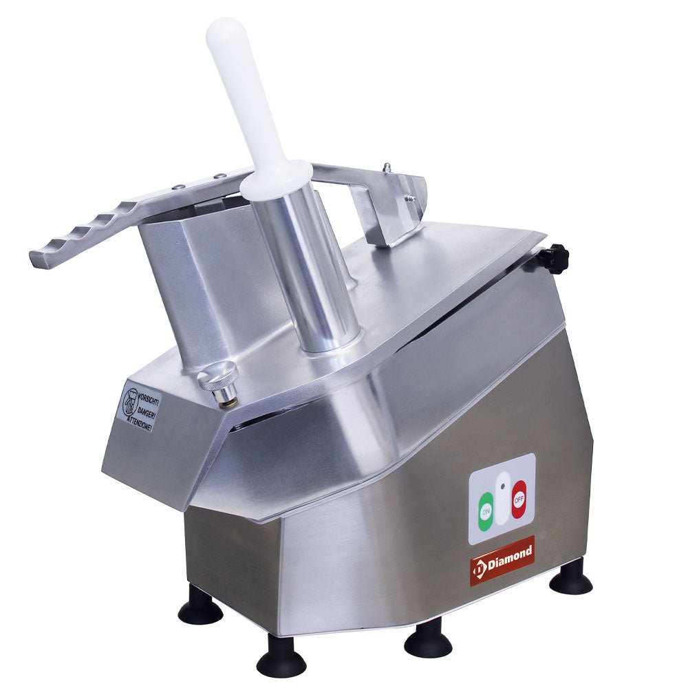 Diamond TVA-38D tabletop vegetable cutter with feed lever and pusher
