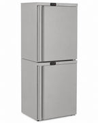 Blizzard UCFFST280 stacked twin freezer cabinets, three-quarter front view